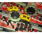 寶馬M3升級(jí)brembo GT6剎車(chē)套裝 改裝brembo六活塞前剎車(chē)